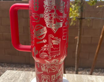 Red Car 40 oz Tumbler