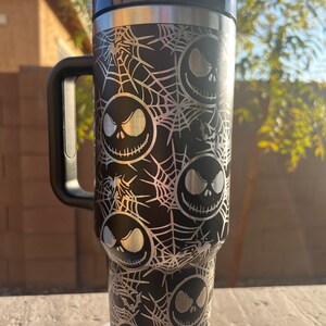 Skeleton 40 oz Tumbler