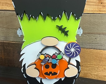Halloween Frankenstein Gnome