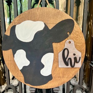Accroche-porte tête de vache