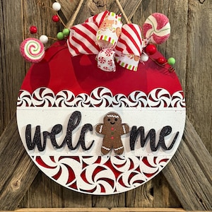 Lebkuchen Willkommen Aufhänger