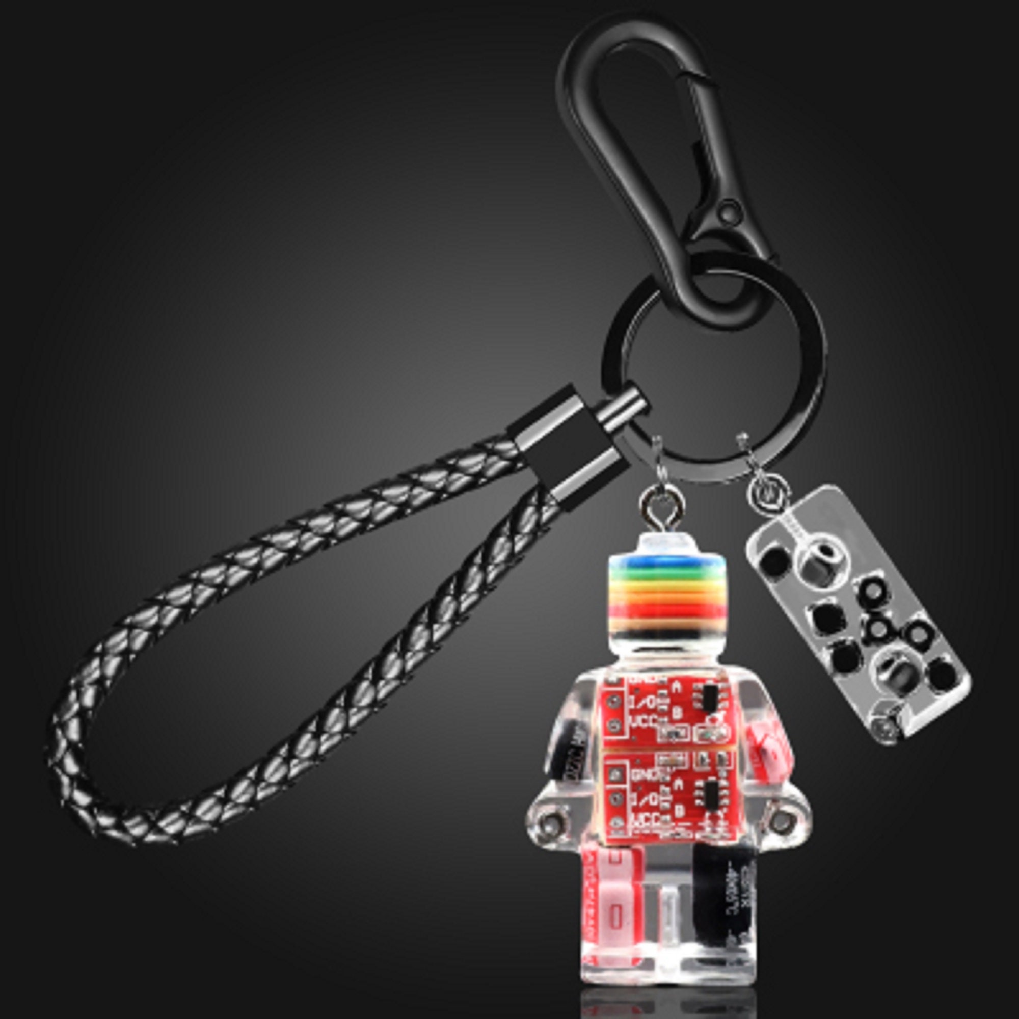 Robot Key Chain Key Chain for Men Key Chain for Women Couples Key ...