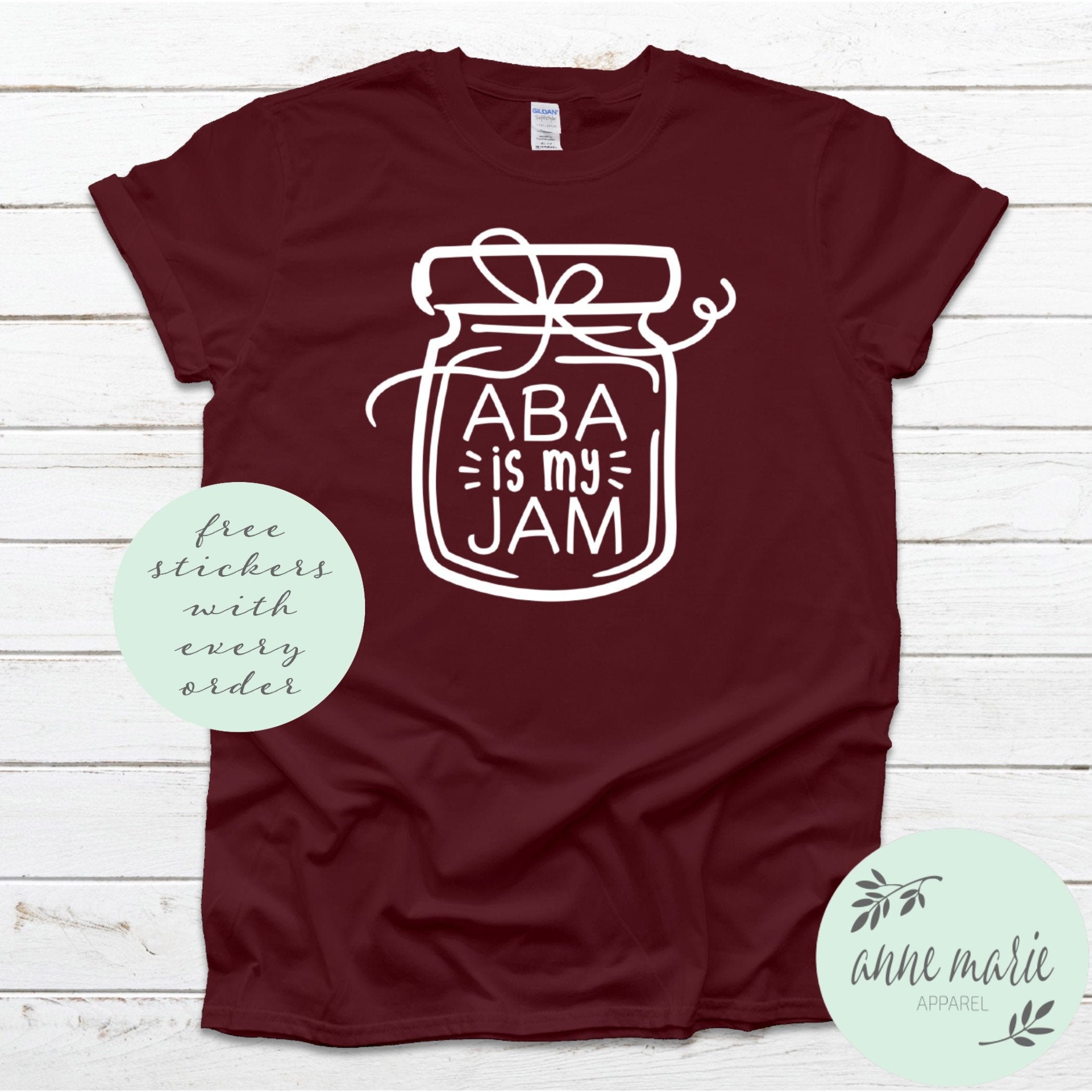 ABA is my Jam Shirt | Applied Behavior Analysis | Autism awareness | …