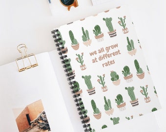Wir alle wachsen zu unterschiedlichen Raten Notebooks | Verhaltensanalyst Geschenk | Verhaltensanalyse | Verhaltenstechniker Geschenk | Therapeut | ABA Geschenk
