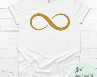 GOLD Autism Acceptance Infinity Shirt | Vriendelijkheid | Verspreid liefde | Autisme Mom | aba | SLP Shirt | ot Shirt | SPED | RBT | bcba | Para