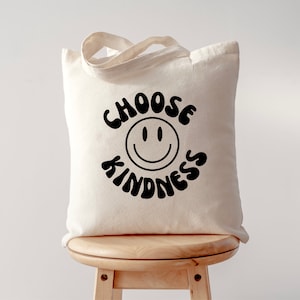 Scegli Kindness Tote Bag / Diffondi gentilezza / Consapevolezza dell'autismo / Analisi del comportamento / aba / slp / ot / Educazione speciale / Para