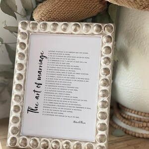 Poema da Arte do Casamento para Recém-casados, Presente de Casamento para Ele, Citações de Amor Inspiradoras para Imprimir, Tipo, Decoração de Quarto, Pôster Wilferd A. Peterson
