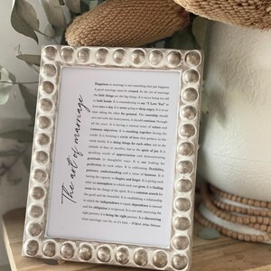 Poesia ispiratrice "L'arte del matrimonio", regalo di nozze, citazione stampabile sul matrimonio, decorazione da parete per camera da letto, anniversario di carta di Wilferd A. Peterson