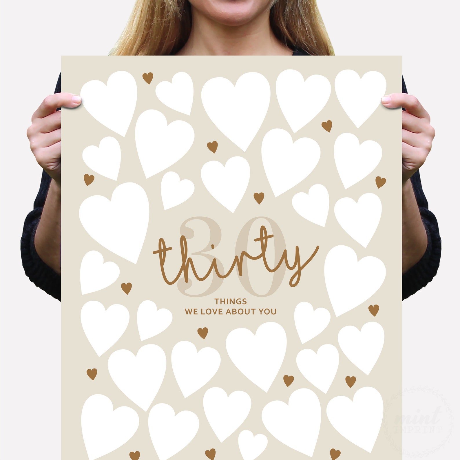 30 Dinge die wir an Ihnen lieben schreiben Sie auf die Etsy.de