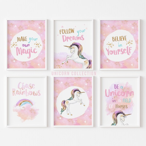 Unicorn Bedroom - Etsy
