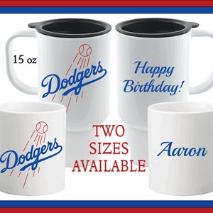 Los Angeles Dodgers 18 oz. ROADIE with Handle Travel Mug – Great American