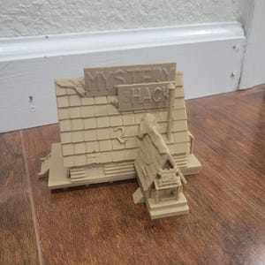 Gravity Falls Mystery Shack - Miniature Model 3D Printed 4.5&quot; Length
