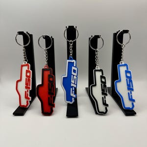 F150 Keychain - F150 Keyring - Gifts for him - Gifts for her - 3D Printed Keychain