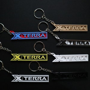 Xterra Keychain - Xterra Keyring - Xterra -  Gifts for him - Gifts for her - 3D Printed Keychain
