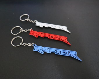 Llavero Ford Raptor - Llavero Ford Raptor - Regalos para él - Regalos para ella - Llavero impreso en 3D
