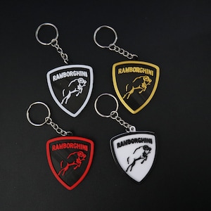 Ramborghini Keychain - Ramborghini Keyring - Dodge - Gifts for him - Gifts for her - 3D Printed Keychain