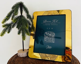 Solid Brass Gold 8x10 Picture Frame