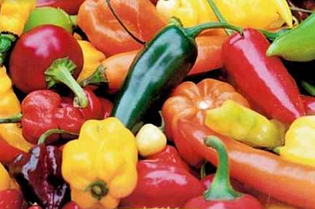 Hot Pepper Mix Get an Assortment of Hot Peppers Etsy Canada