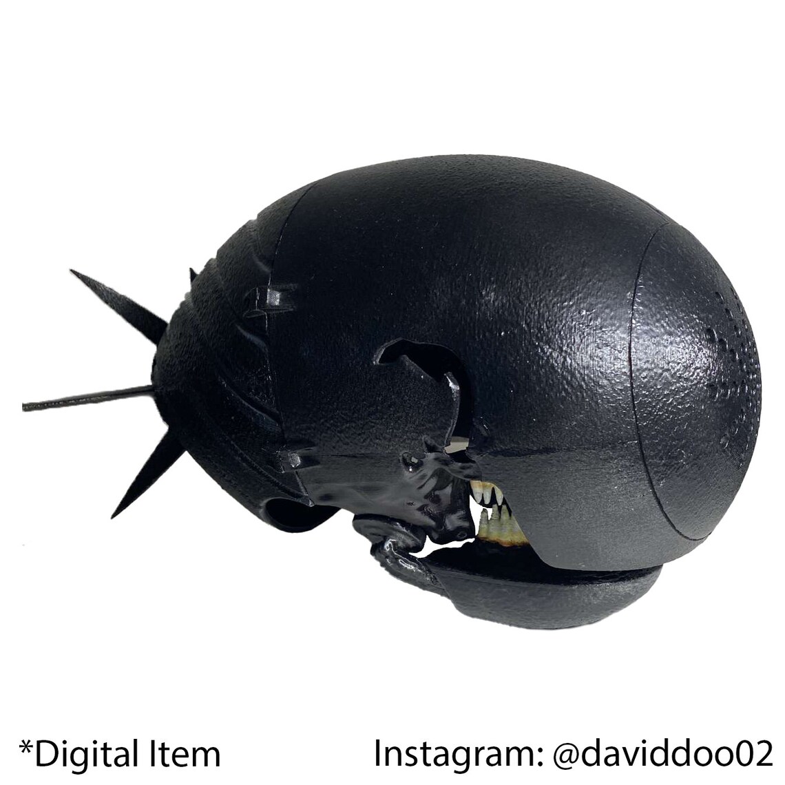 Chainsaw Man Bomb Devil Helmet 3D Printing Files STL Etsy Ireland