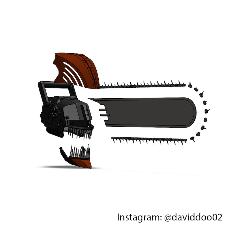 Chainsaw Man HELMET 3D printing files STL Etsy