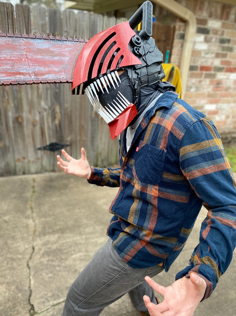 Chainsaw Man CASQUE Fichiers dimpression 3D STL Etsy France