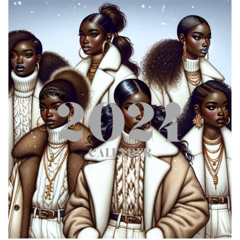 2024 Black Girls Rock Calendar, 2024 Calendar, Black Girls Rock