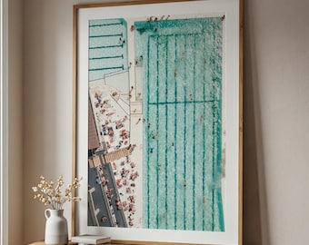 Bondi Icebergs swimming pool photography print: Australia wall art Sydney travel poster