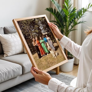 Personalised photo print, custom picture printed on high quality paper, optional frame, unique personalised gift, home décor