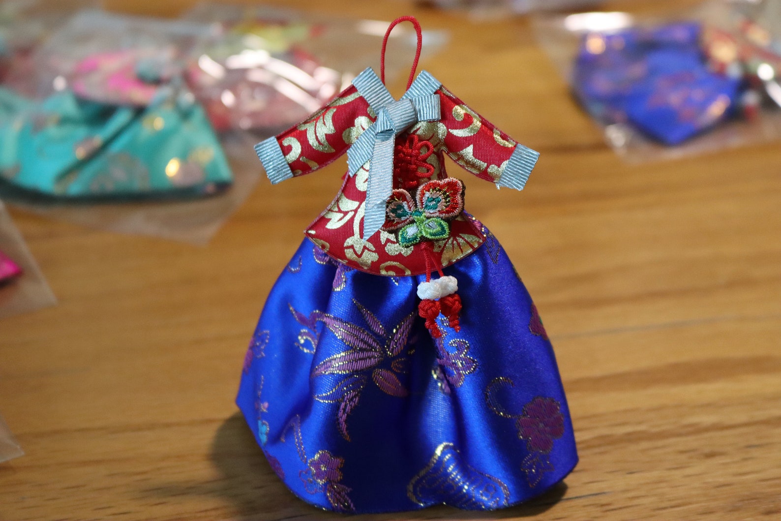 Korean Handmade Hanbok Accessories Keyring Keychain Etsy