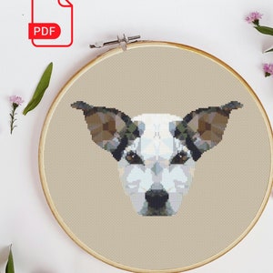 PDF Pattern -Dog Cross Stitch Pattern