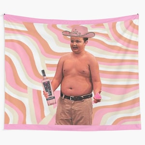 Gibby Pink Whitney Tapestry Gibby Tapestry Gibby Tapestries Gibby icarly Tapestry Gibby Meme Tapestry Gibby Pink Cowboy Pink Whitney