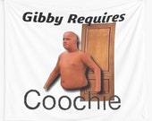 Gibby Requires Coochie Tapestry Gibby Tapestry Gibby Tapestries Gibby Icarly Tapestry Gibby Meme Tapestry Gibby Icarly Tapestries Etsy