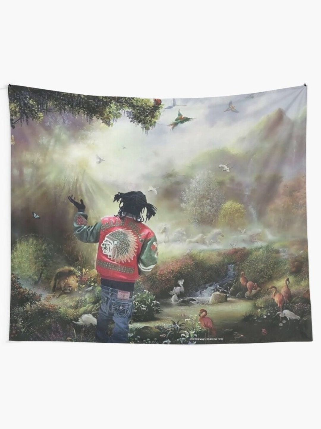 Paradise Chief of Eden New Tapestry Sosa Tapestry Rap Tapestry