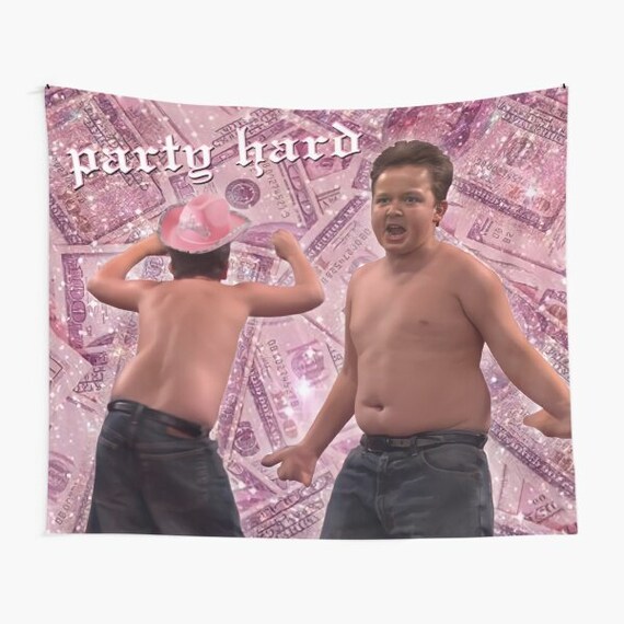 Gibby Party Energy Tapestry Gibby Tapestry Gibby Cowboy Hat Tapestry Gibby icarly Tapestry Gibby Meme Tapestry Gibby Icarly Tapestries