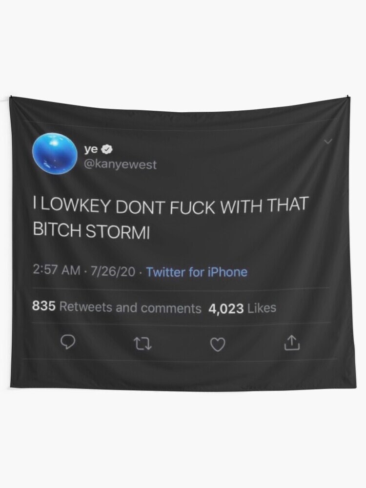 Funny tweet tapestry sale