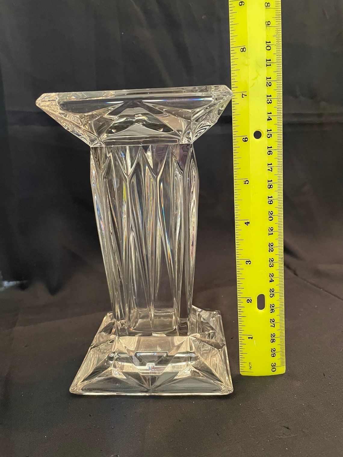 Vintage Gorham Crystal Vase Etsy