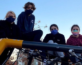 Imfria ergonomiska 3D-ansiktsmasker för alla åldrar och storlekar / Flera mönster tillgängliga