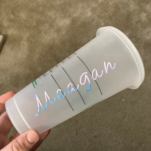 Personalized Starbucks tumbler