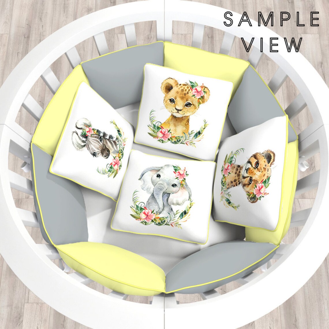 Safari Print Fabric Panels For Quilting Baby Blanket Panel Etsy