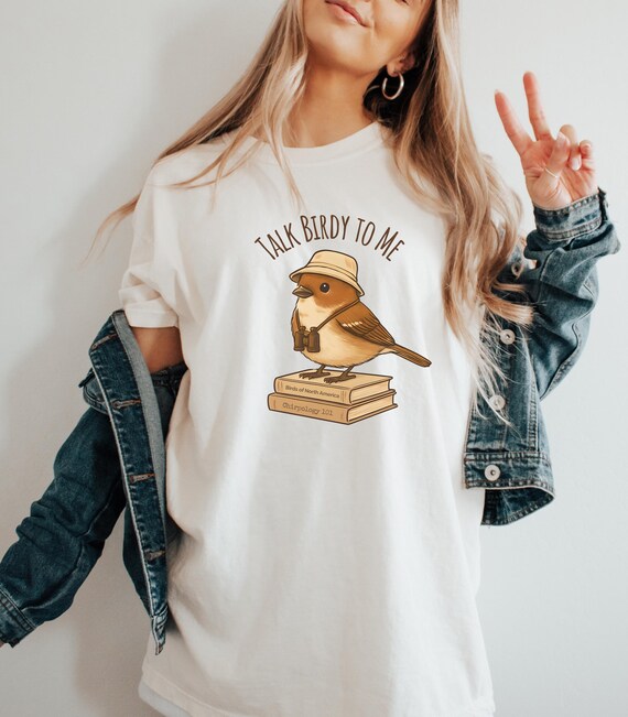 Finches Shirt Funny Bird Nerd Tee for Bird Lovers Gift for