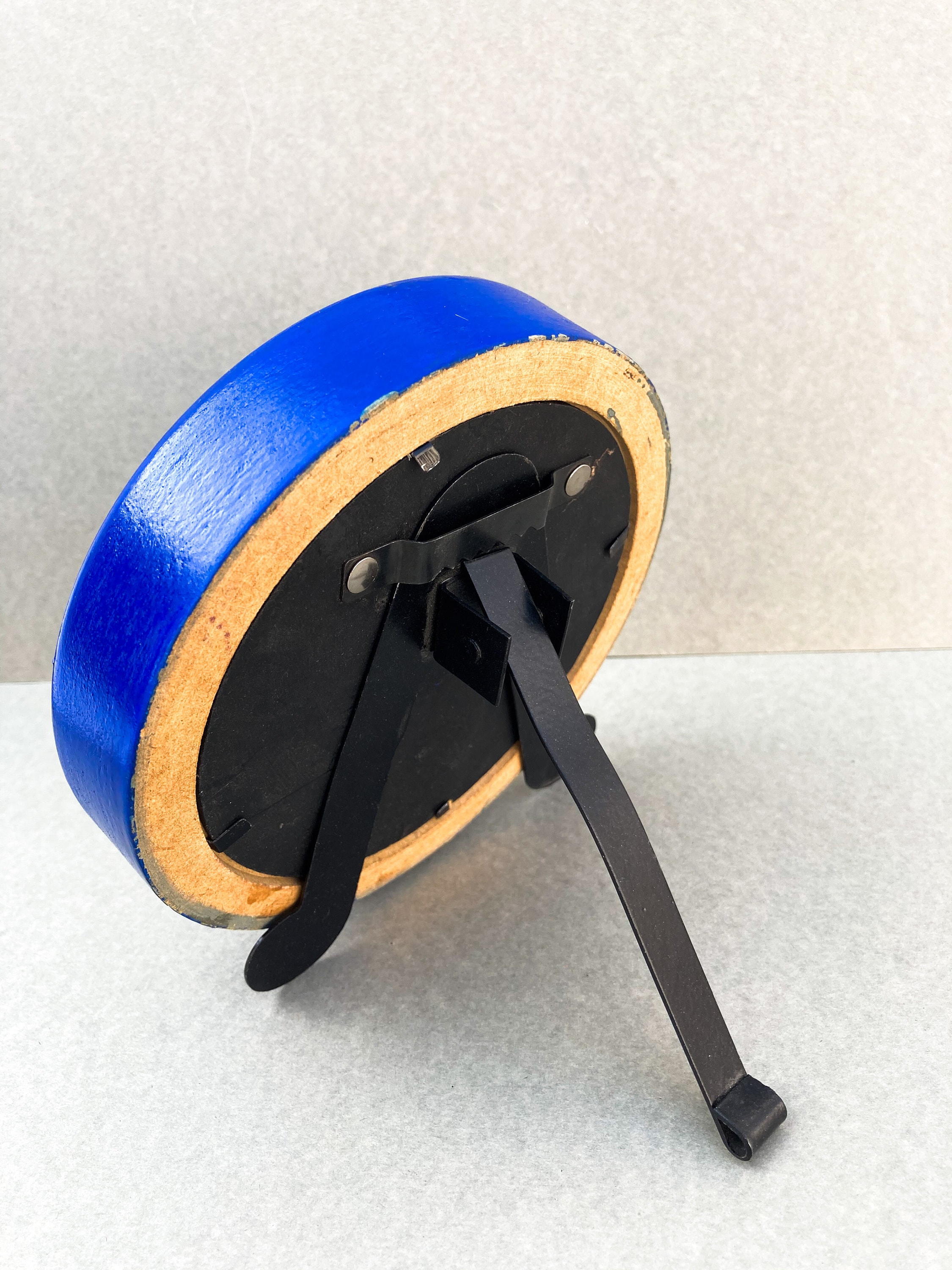 6 Inch Wall Clock Round Clock Hand Painted Wall Clock Round Etsy