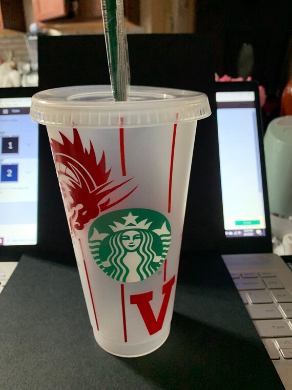 Custom Venti Dragon Starbucks Cup Etsy