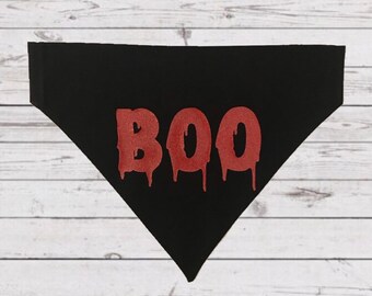 Bandana pour chien - Boo Halloween