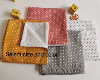 Waterproof Cotton Changing Pad, Reusable Travel Change Mat