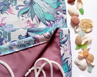 Flower Print Stroller Sun Shade, UV Protection, Universal Fit