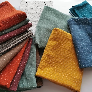 Cambiador de pañales reutilizable de 3 capas, funda para cambiador, cambiador absorbente, Wickelauflage, babero bandana de muselina.