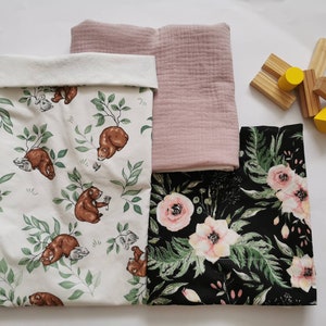 Diaper Changing Pads, Set of 3, Waterproof Change Mat Cover, Travel Changing Mat, Wickelauflage, Washable, Reusable