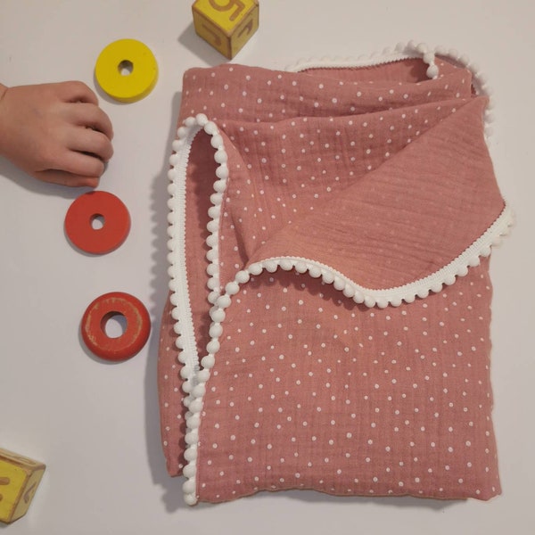 Pom Pom Blanket Etsy