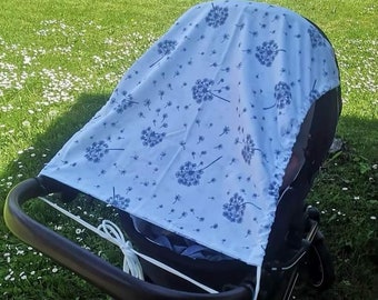 Beau pare-soleil, parapluie pour poussette en coton, pare-soleil pour landau, housse de protection solaire pour poussette, protection UV pour bébé, auvent pour siège de voiture, prêt à partir !