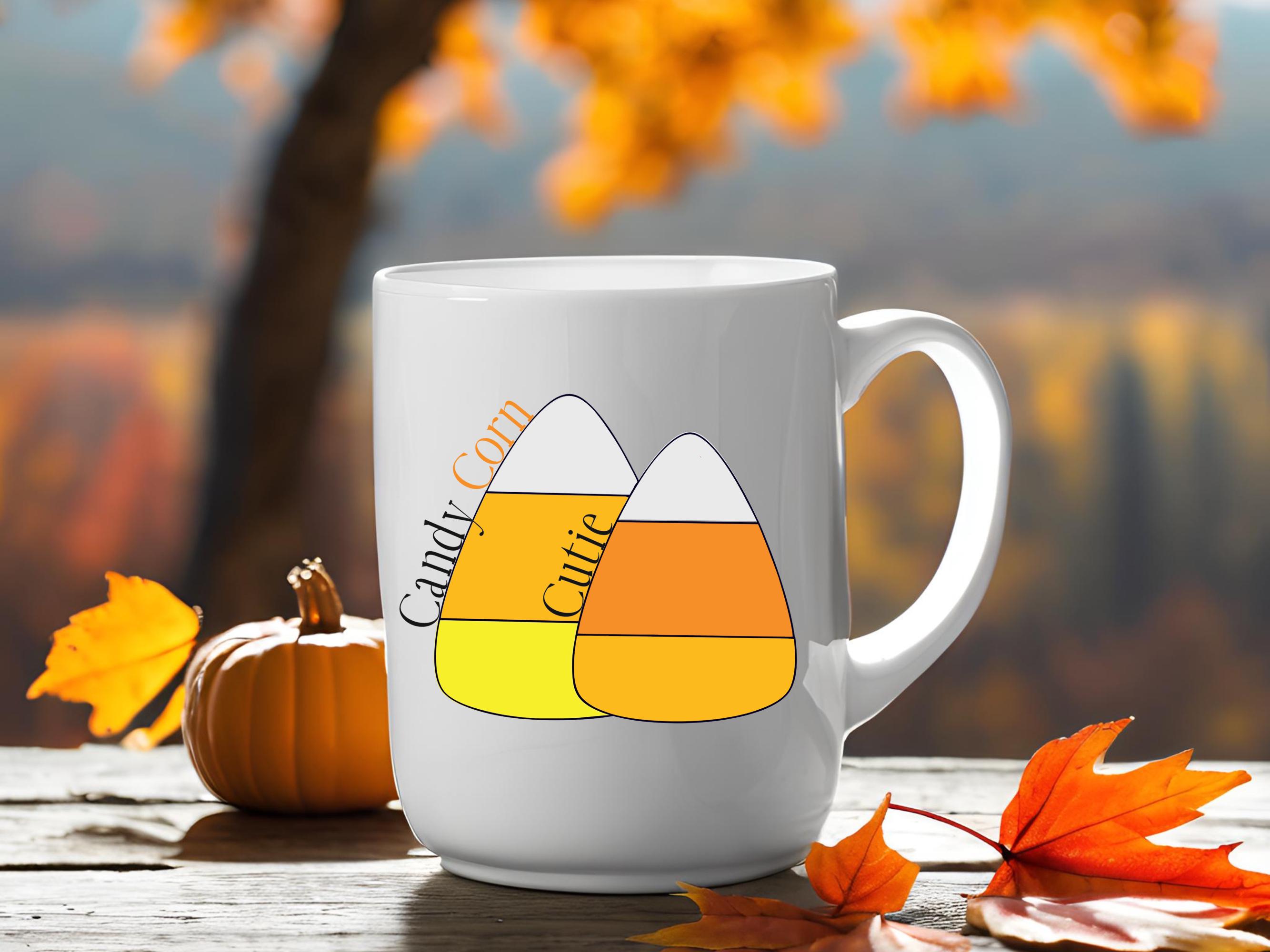 Candy Corn Cutie SVG File candy Corn Cutie PNG Silhouette Cut File ...